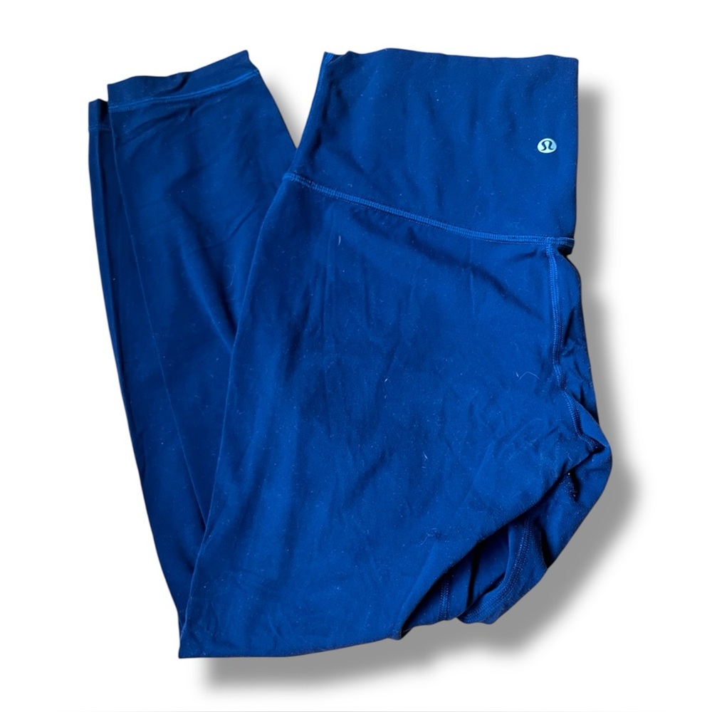 Lululemon Blue Capri Leggings Women's 8